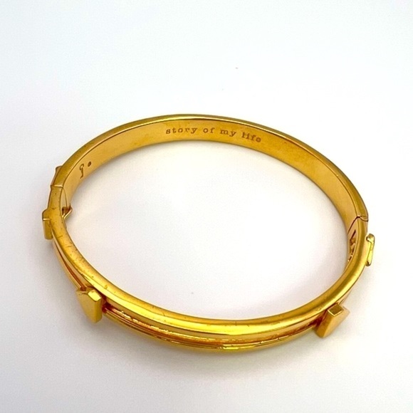 Stella and Dot Keepsake Slider Charm Bangle - Gold - Picture 4 of 12